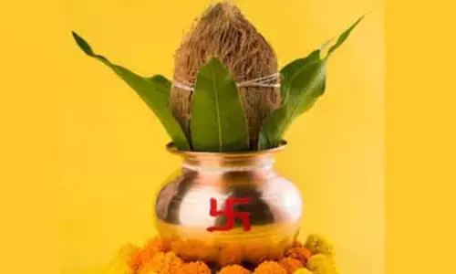 Kanya Pujan के बाद चौकी पर रखे कलश का क्या करे Kanya Pujan के बाद चौकी पर रखे कलश का क्या करे