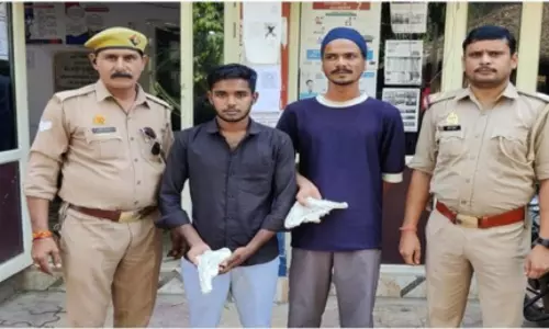 Meerut: परीक्षितगढ़ पुलिस ने अवैध हथियार के साथ दो अभियुक्त को दबोचा