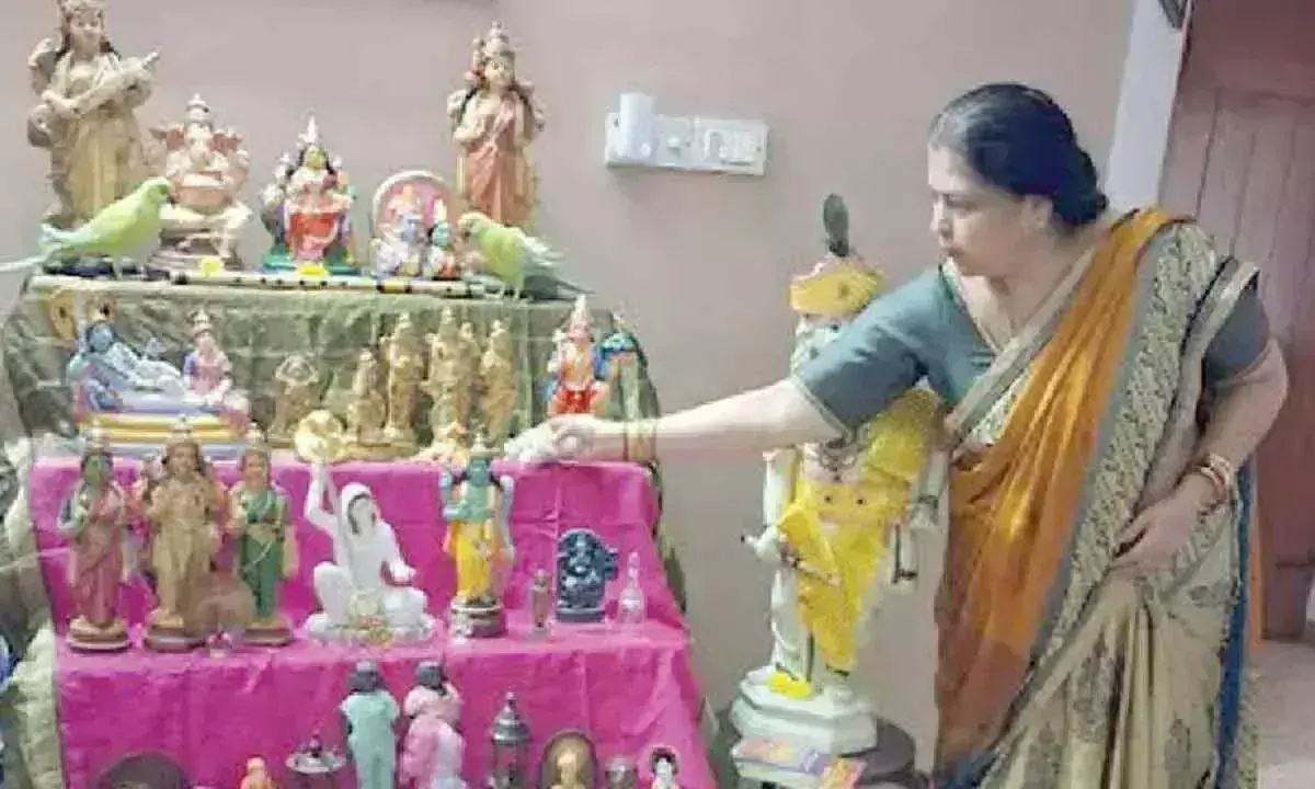 उत्कृष्ट Kolu संग्रह के प्रदर्शन के साथ मनाया गया दशहरा