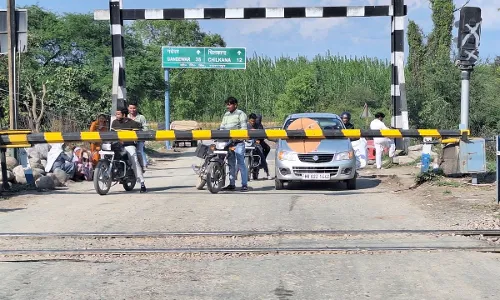 Ajmer: जोन्सगंज रेलवे फाटक पेकिंग कार्य के चलते शाम 6 बजे तक रहेगा बंद