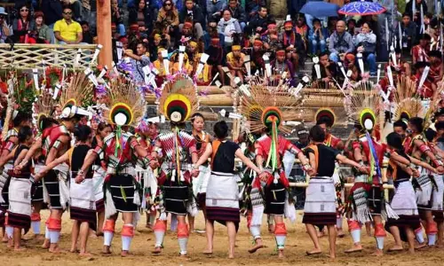 Nagaland कैबिनेट ने 25वें हॉर्नबिल महोत्सव की तैयारियों की समीक्षा की Nagaland कैबिनेट ने 25वें हॉर्नबिल महोत्सव की तैयारियों की समीक्षा की