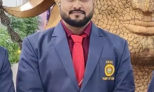 CG के मोनू गोस्वामी का वर्ल्ड पावर लिफ्टिंग चैम्पियन शिप आस्ट्रेलिया के लिए चयन