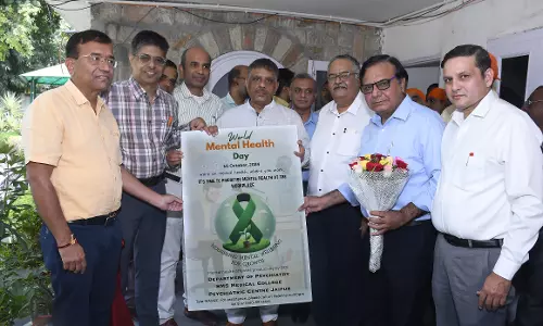 Jaipur: मानसिक स्वास्थ्य एवं नशा मुक्ति पोस्टर का विमोचन, युवा पीढ़ी अपनाए स्वस्थ व संतुलित जीवनशैली