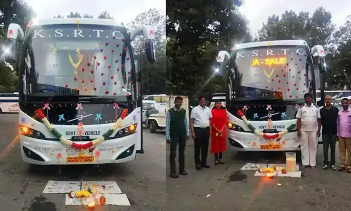 KSRTC ने आयुध पूजा के लिए 100 रुपये की फीस बढ़ाकर 250 रुपये कर दी