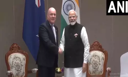 PM नरेंद्र मोदी ने न्यूजीलैंड के प्रधानमंत्री के साथ की द्विपक्षीय बैठक, VIDEO...