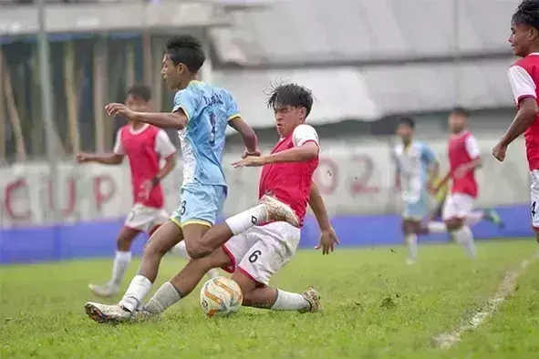 HDMT: लड़कों के फुटबॉल में सियांग ने कैपिटल कॉम्प्लेक्स को 1-0 से हराया