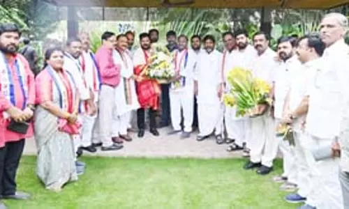 Telangana पिछड़ा वर्ग के नेताओं ने जाति सर्वेक्षण कराने के सरकार के फैसले की सराहना की Telangana पिछड़ा वर्ग के नेताओं ने जाति सर्वेक्षण कराने के सरकार के फैसले की सराहना की