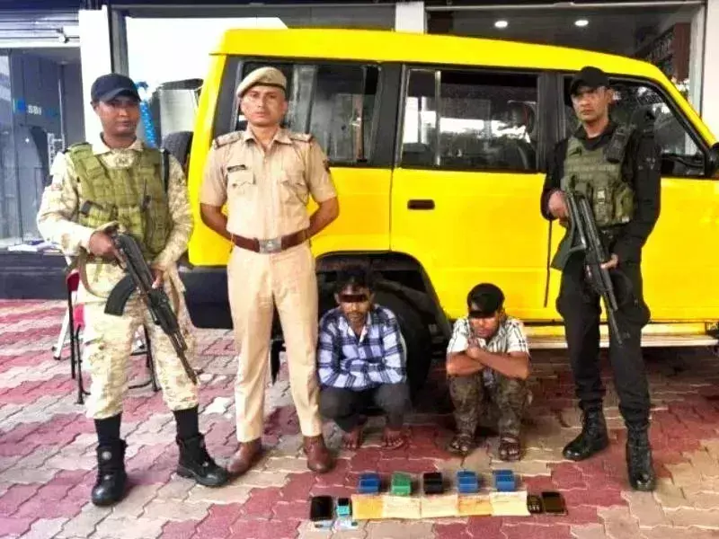 Meghalaya में हेरोइन के साथ असम के युवक गिरफ्तार Meghalaya में हेरोइन के साथ असम के युवक गिरफ्तार
