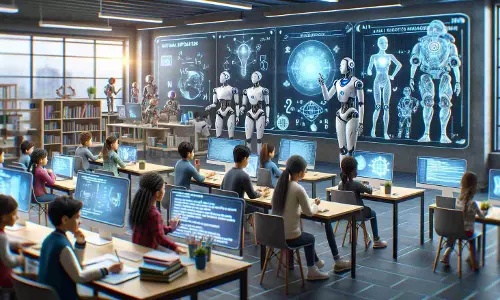 AI और प्रॉम्प्ट इंजीनियरिंग के विषय पर एक व्यावहारिक पाठ पढ़ाया