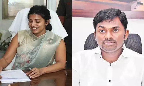 IAS अधिकारी आम्रपाली काटा, रोनाल्ड रोज़ को आंध्र प्रदेश कैडर में शामिल होने के लिए कहा गया IAS अधिकारी आम्रपाली काटा, रोनाल्ड रोज़ को आंध्र प्रदेश कैडर में शामिल होने के लिए कहा गया