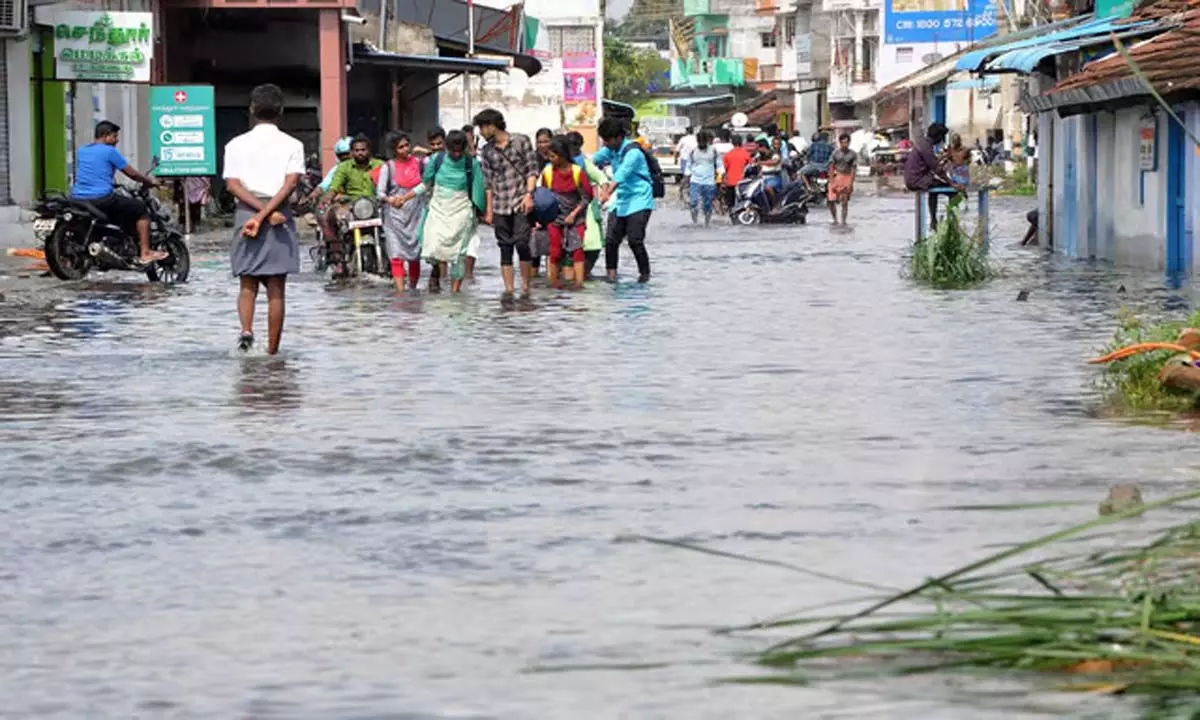 Tamil: सेलम में सेलाथमपट्टी झील बारिश के कारण ओवरफ्लो हो गई