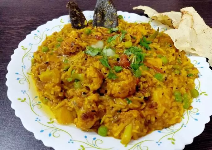 Bengali dish भोगेर खिचुरी,जाने बनाने का तरीका