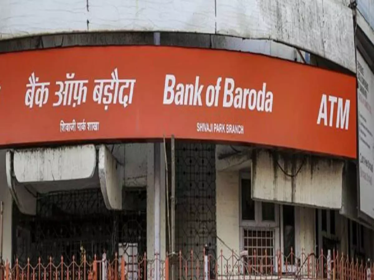 Bank of Baroda के शेयर में -1.5% की गिरावट