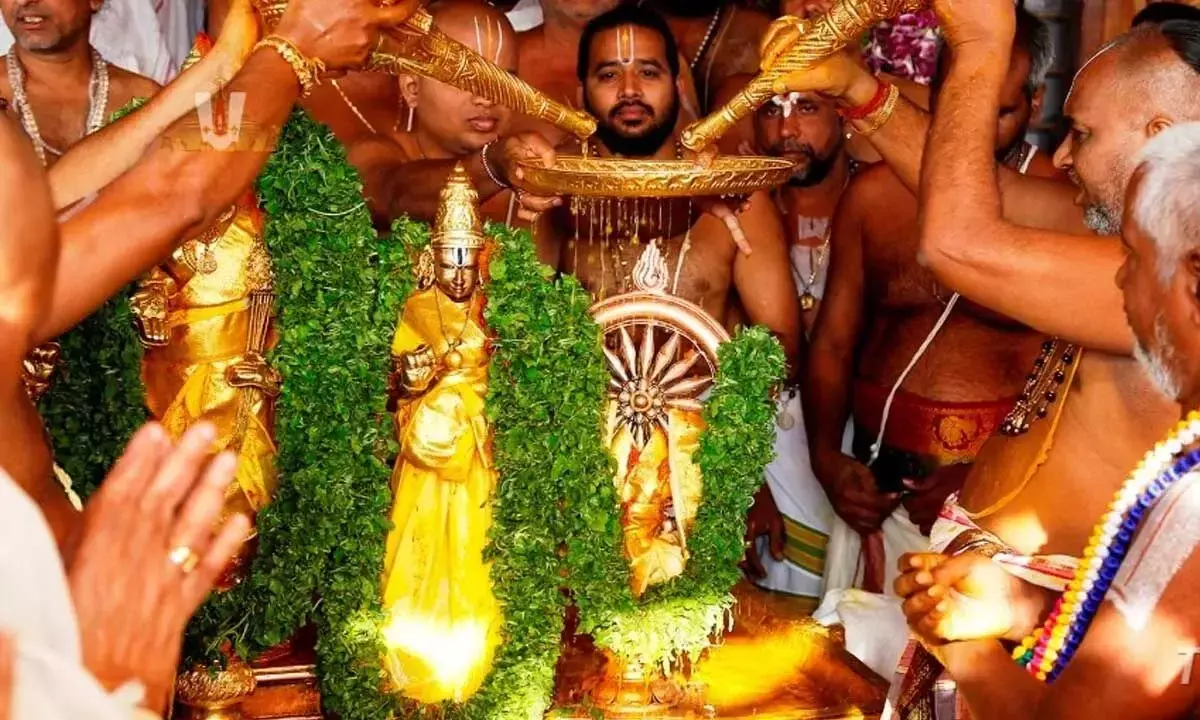 Tirumala में कल चक्रस्नानम के लिए सभी तैयारियां पूरी, सभी प्रबंध पूरे