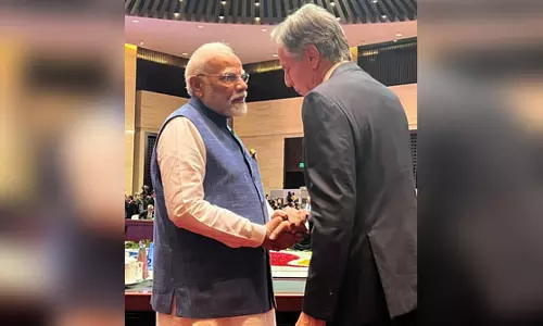अमेरिकी विदेश मंत्री से मिले पीएम मोदी, तूफान मिल्टन के कारण हुई जनहानि पर संवेदना व्यक्त की अमेरिकी विदेश मंत्री से मिले पीएम मोदी, तूफान मिल्टन के कारण हुई जनहानि पर संवेदना व्यक्त की