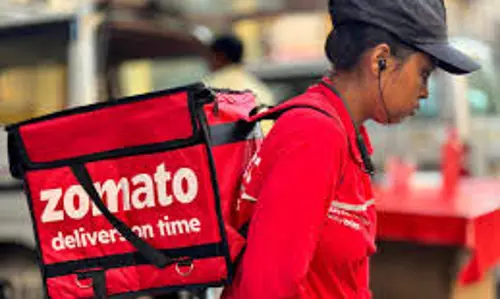 Zomato शेयर 0.91% ऊपर