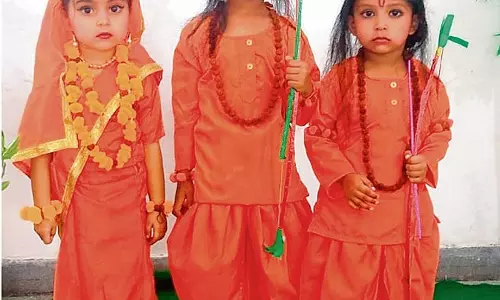 Punjab : स्कूल में विजयादशमी पर प्रतियोगिताएं आयोजित की जाती
