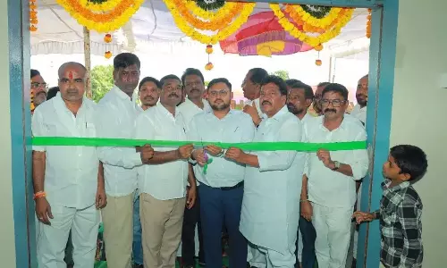 Telangana: कृषि उपज के भंडारण के लिए गोदाम खोला गया Telangana: कृषि उपज के भंडारण के लिए गोदाम खोला गया