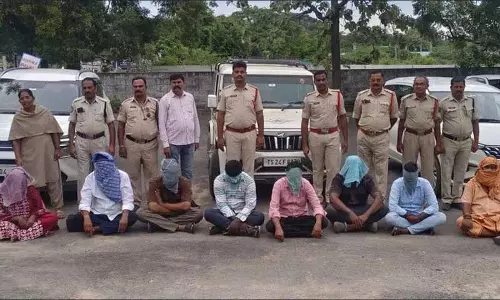 Mudigonda पुलिस ने अपहरण गिरोह का भंडाफोड़ कर आठ लोग  गिरफ्तार
