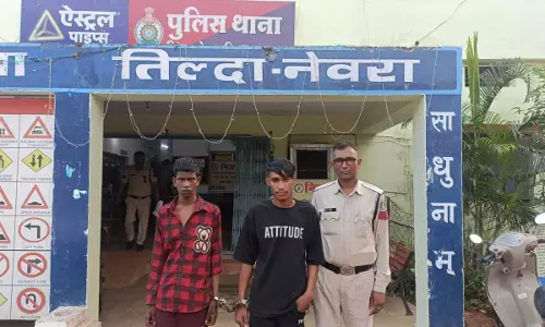 रायपुर: प्लाईवुड दुकान में चोरी करने वाले गिरफ्तार