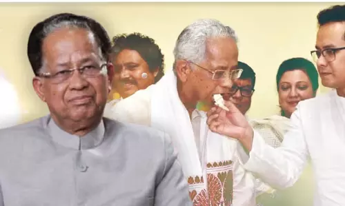 Assam : गौरव गोगोई ने दिवंगत पिता तरुण गोगोई को 90वीं जयंती पर याद किया Assam : गौरव गोगोई ने दिवंगत पिता तरुण गोगोई को 90वीं जयंती पर याद किया