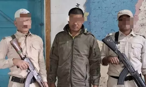 Manipur पुलिस ने इंफाल में केसीपी कैडर को गिरफ्तार किया