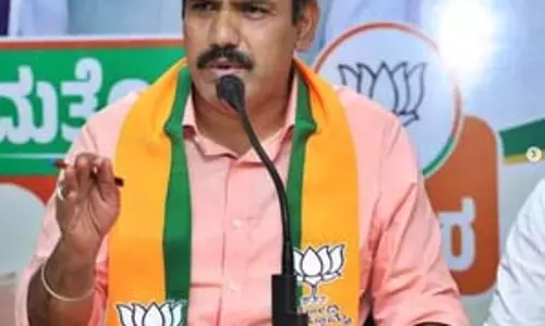 कांग्रेस ने राजनीतिक लाभ के लिए नवरात्र उत्सव का किया दुरुपयोग : बीवाई विजयेंद्र