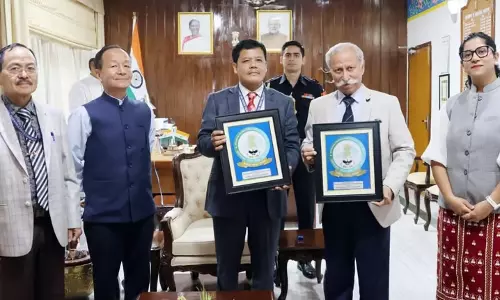 Arunachal : राज्यपाल ने अरुणाचल प्रदेश लोक सेवा आयोग के नए लोगो का अनावरण किया