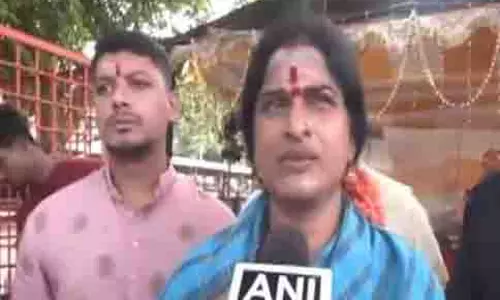 अज्ञात लोगों ने कथित तौर पर देवी दुर्गा की मूर्ति का अपमान किया, BJP नेता माधवी लता ने दी चेतावनी