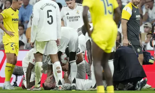Real Madrid के डिफेंडर दानी कार्वाजल ने अपने दाहिने घुटने की सर्जरी करवाई Real Madrid के डिफेंडर दानी कार्वाजल ने अपने दाहिने घुटने की सर्जरी करवाई