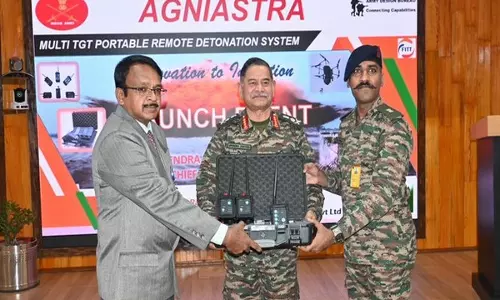 सेना प्रमुख ने Gangtok सम्मेलन के दौरान बहु-लक्ष्यीय विस्फोट उपकरण अग्निअस्त्र का प्रक्षेपण किया