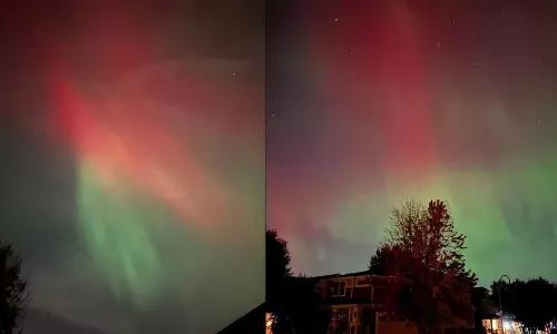 Northern Lights: आसमान में दिखा कुछ ऐसा नज़ारा, तस्वीरें हुई वायरल Northern Lights: आसमान में दिखा कुछ ऐसा नज़ारा, तस्वीरें हुई वायरल