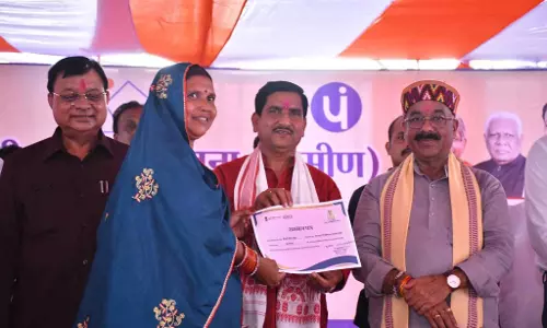 आवास योजना के 10 हितग्राहियों को मिली चाबी आवास योजना के 10 हितग्राहियों को मिली चाबी