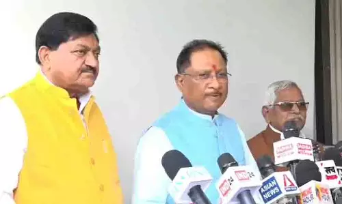 ये कांग्रेस का हर समय का रोना है : मुख्यमंत्री विष्णुदेव साय ये कांग्रेस का हर समय का रोना है : मुख्यमंत्री विष्णुदेव साय