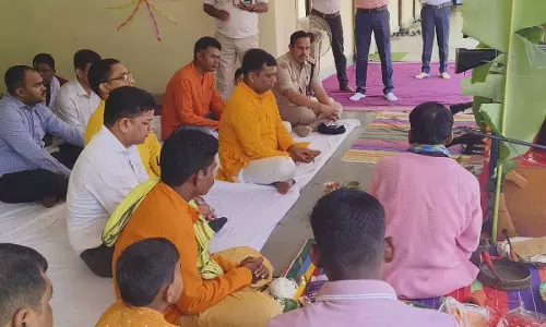 विजयादशमी पर पुलिस लाइन उर्दना में शस्त्र पूजन का हुआ आयोजन विजयादशमी पर पुलिस लाइन उर्दना में शस्त्र पूजन का हुआ आयोजन