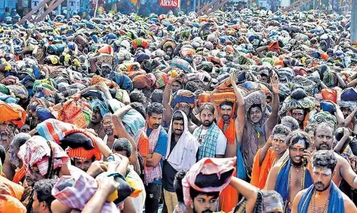 KERALA : सबरीमाला दर्शन कोई स्पॉट बुकिंग नहीं केवल वर्चुअल कतार तीर्थयात्रियों की सुरक्षा