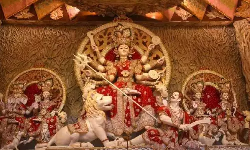 Nagaland में धार्मिक उत्साह के साथ मनाई गई दुर्गा पूजा Nagaland में धार्मिक उत्साह के साथ मनाई गई दुर्गा पूजा