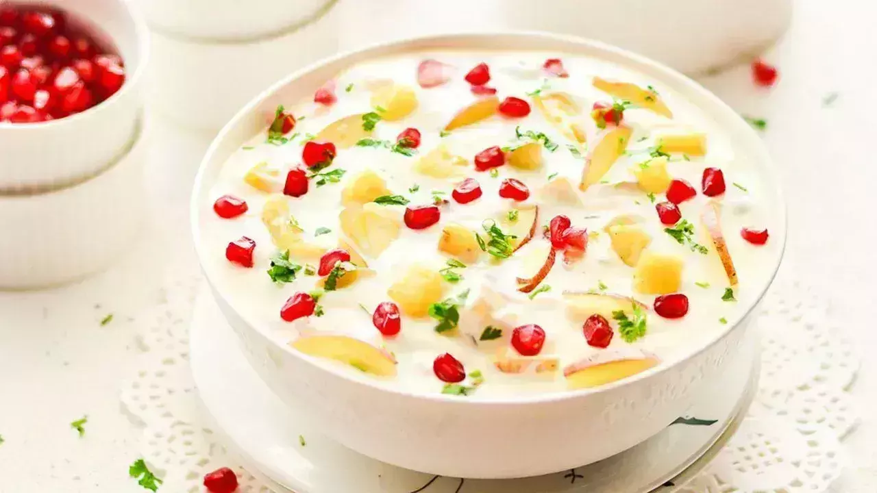 fruit raita: एनर्जी से भरपूर फ्रूट रायता, पूरे दिन बनी रहेगी ताज़गी fruit raita: एनर्जी से भरपूर फ्रूट रायता, पूरे दिन बनी रहेगी ताज़गी