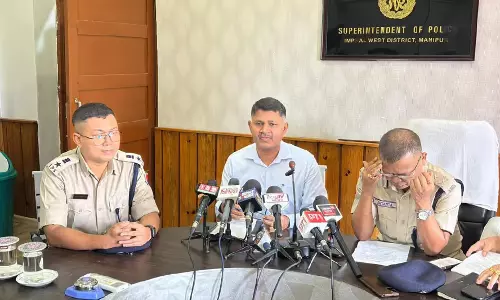 Manipur पुलिस ने भूमिगत समूहों और गिरोहों द्वारा जबरन वसूली से निपटने के लिए