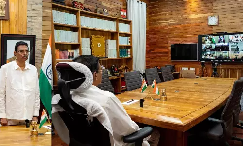 Mizoram : बीआरओ द्वारा 75 बुनियादी ढांचा परियोजनाओं के वर्चुअल शुभारंभ में शामिल हुए Mizoram : बीआरओ द्वारा 75 बुनियादी ढांचा परियोजनाओं के वर्चुअल शुभारंभ में शामिल हुए
