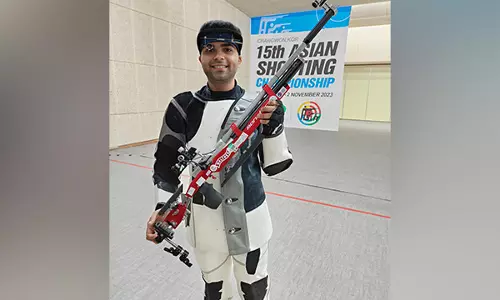भारतीय निशानेबाजी टीम नई दिल्ली में 2024 में होने वाले ISSF विश्व कप फाइनल में भाग लेने के लिए तैयार भारतीय निशानेबाजी टीम नई दिल्ली में 2024 में होने वाले ISSF विश्व कप फाइनल में भाग लेने के लिए तैयार