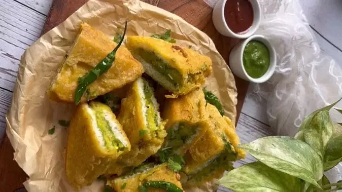 Bread Pakora without Oil: बिना तले बनाएं स्वादिष्ट ब्रेड पकौड़ा