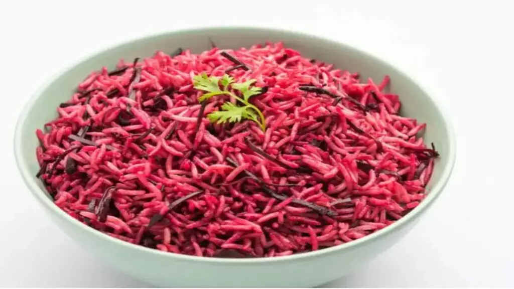 Beetroot Rice: बच्चों के लिए दोपहर के भोजन में बनाएं सेहतमंद चुकंदर चावल