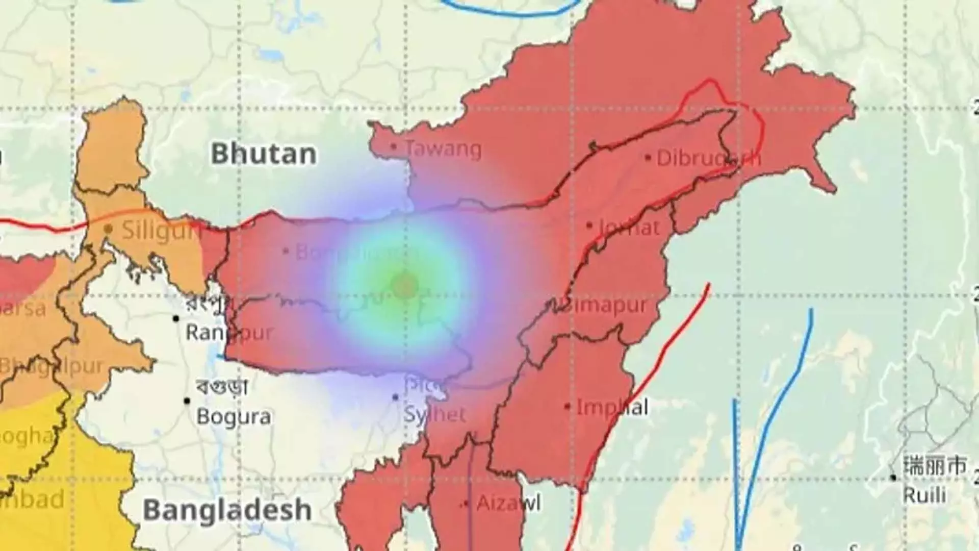 Assam में 4.2 तीव्रता का भूकंप, किसी के हताहत होने की खबर नहीं