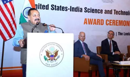 भारत अमेरिका रणनीतिक प्रौद्योगिकी साझेदारी का विस्तार करने के लिए मिलकर कर रहे हैं काम : डॉ. जितेंद्र सिंह