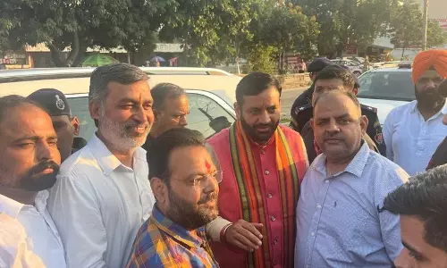 Haryana : सीएम नायब सैनी यमुनानगर के रादौर में अचानक रुके