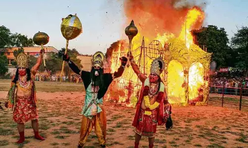 J&K में विजयादशमी का त्यौहार हर्षोल्लास के साथ मनाया
