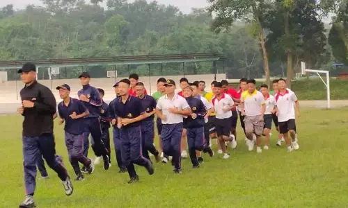 Nagaland : एनसीसी का वार्षिक प्रशिक्षण जारी