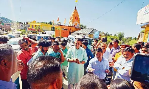 Nachan निवासियों ने भूमि अधिग्रहण के सरकारी कदम का विरोध किया