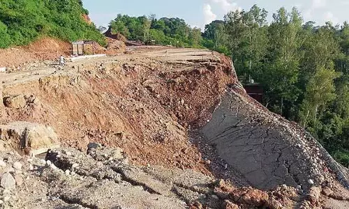 विरोध प्रदर्शनों के कारण Pathankot-मंडी राजमार्ग के चौड़ीकरण में देरी